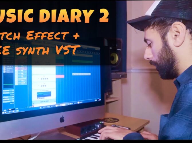 Glitchy fx demo using VST Plug-ins