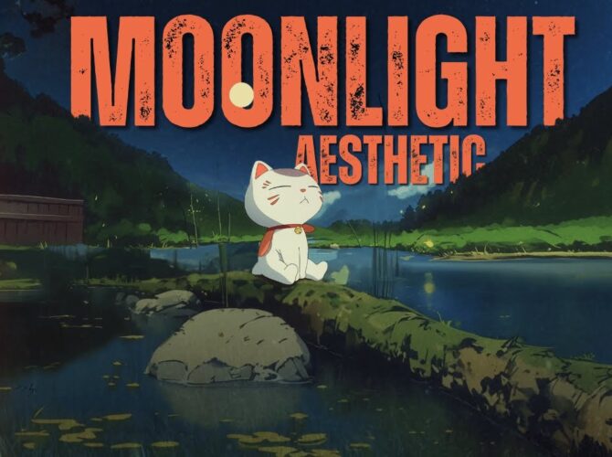 Moonlight Alone | 1Hour Stress Relief Lofi Music #1hourlofi