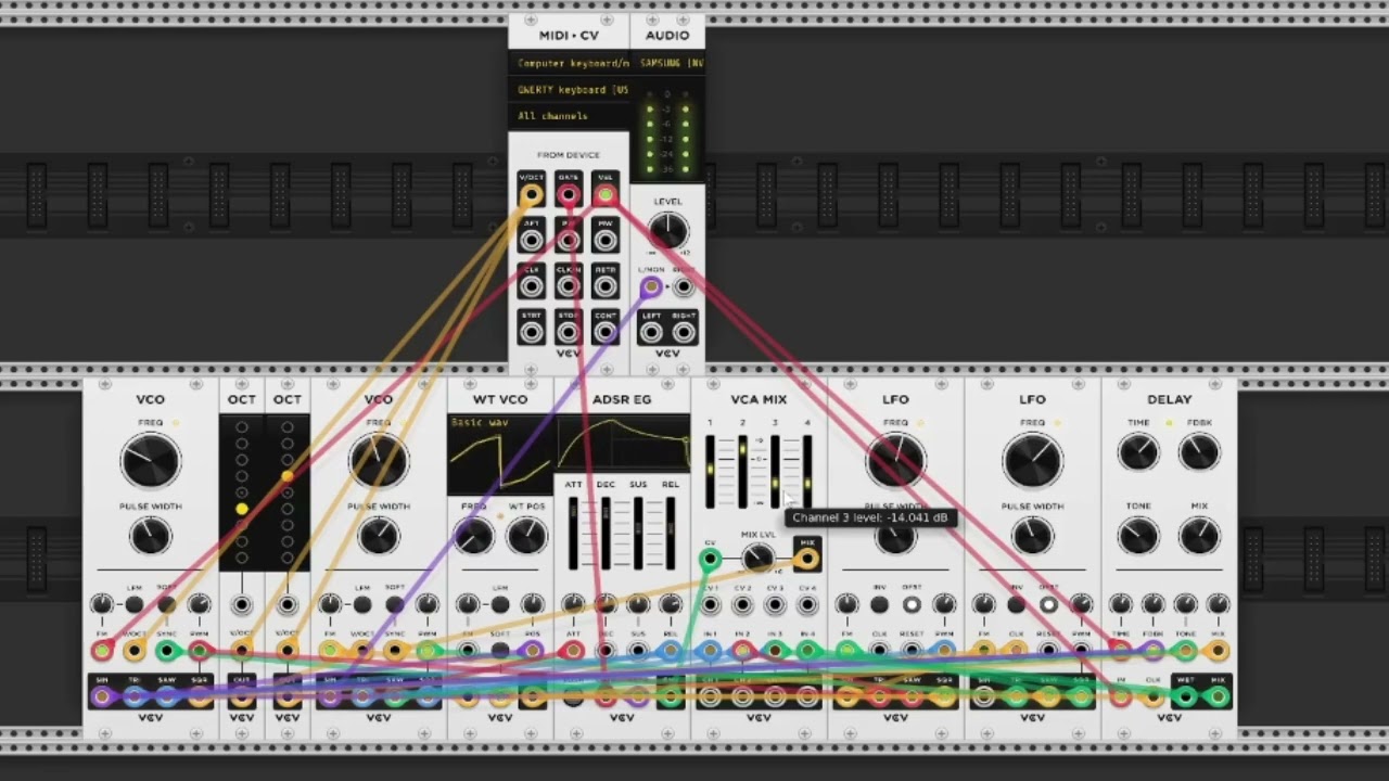brain termites RAW version, sound made with VCV Rack on pc with ...